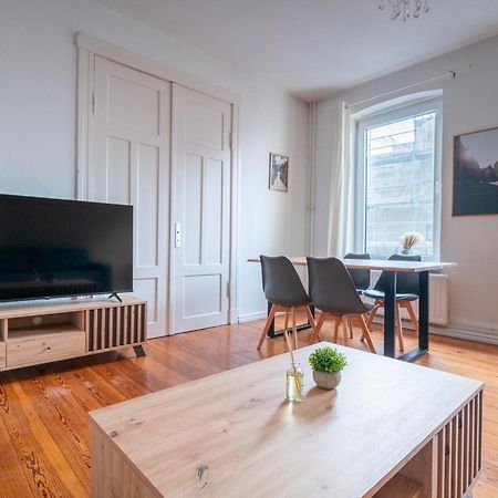 Grosses Apartment Mit 2 Balkonen Zentral Am Nordertor Flensburg Luaran gambar