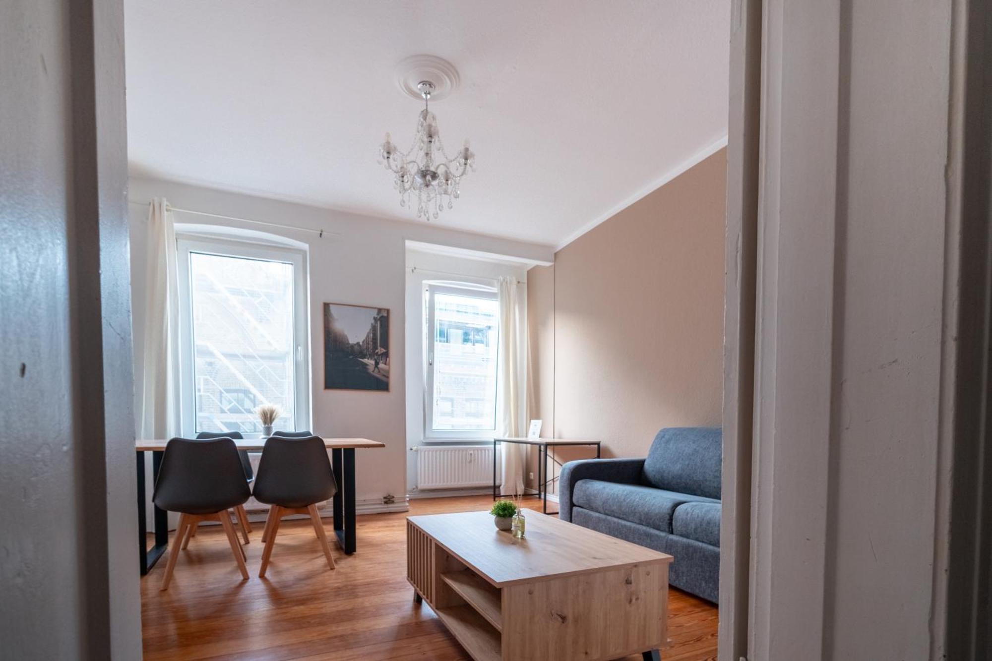 Grosses Apartment Mit 2 Balkonen Zentral Am Nordertor Flensburg Luaran gambar